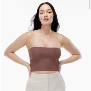 Babaton Sculpt Knit Tube Top